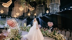 Các cặp đôi nô nức trải nghiệm xu hướng cưới mới ở Almaz Wedding Fair 2024