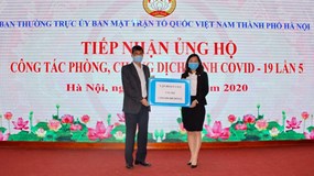 Tập đoàn CEO ủng hộ 2 tỷ đồng cùng TP. Hà Nội chống dịch Covid-19