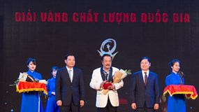 CEO Trần Quí Thanh: “Giải Vàng Chất lượng quốc gia khẳng định doanh nghiệp sản xuất, kinh doanh sản phẩm, dịch vụ đẳng cấp thế giới”