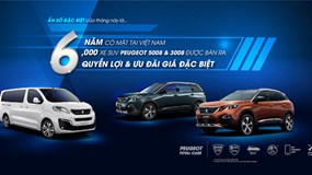 Peugeot ưu đãi giá đến 50 triệu đồng và nhiều quyền lợi hấp dẫn khác