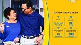 Tiết kiệm vừa sinh lời, vừa an tâm sức khỏe 