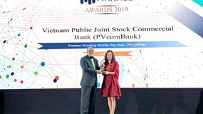 PVcomBank vinh dự nhận liên tiếp 2 giải thưởng Quốc tế 