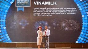 Vinamilk được bình chọn là thương hiệu Nhà tuyển dụng hấp dẫn nhất Việt Nam