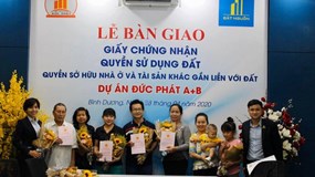 Đất Nguồn Group: Tiếp tục trao 204 sổ đỏ cho khách hàng