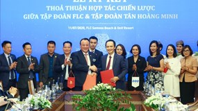 Tập đoàn FLC và Tân Hoàng Minh ký kết hợp tác chiến lược