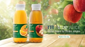 TH ra mắt nước trái cây và sữa trái cây TH true juice hoàn toàn từ thiên nhiên