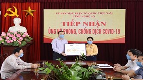  Tiếp sức cho lực lượng chống dịch Covid-19 ở Nghệ An, Hà Tĩnh