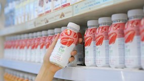 Nước uống sữa trái cây TH true JUICE milk - nguồn năng lượng hoàn toàn từ thiên nhiên