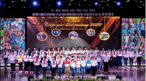Thaco hỗ trợ học sinh tại Thái Bình, Gia Lai