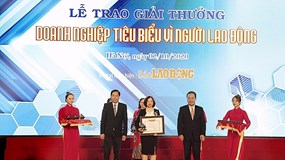 Tập đoàn BRG được vinh danh trong bảng xếp hạng “Doanh nghiệp tiêu biểu vì người lao động 2019”