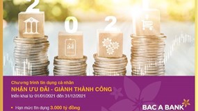 Nhận ưu đãi tín dụng từ BAC A BANK, Khách hàng sẵn sàng đón thành công