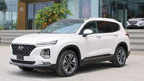 Hyundai Santa Fe đại hạ giá, giảm sốc 110 triệu đồng