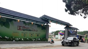 Chủ đầu tư dự án Sun Garden Đà Lạt bị xử phạt 40 triệu đồng vì xây kè không phép