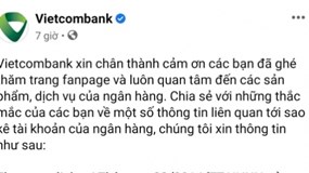 Vietcombank lên tiếng về việc sao kê tài khoản của khách hàng