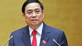 Thủ tướng Phạm Minh Chính trả lời chất vấn: "Việc học trực tuyến không thể kéo dài"