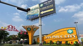 Hàng loạt công trình tại dự án Vạn Phúc City xây dựng khi chưa được cấp phép