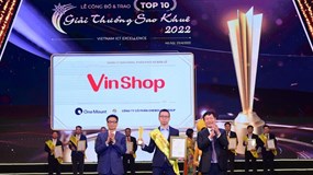 Vì sao VinShop được vinh danh Top 10 Sao Khuê 2022 danh giá?