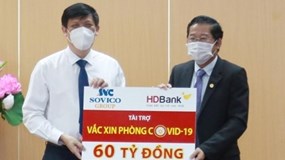 Sovico Group và HDBank ủng hộ 60 tỷ đồng cho chương trình vaccine phòng COVID-19