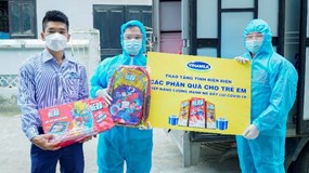 Vinamilk và Quỹ sữa vươn cao Việt Nam: Trao 8.400 hộp sữa và nhiều quà tặng cho trẻ em đang cách ly do dịch bệnh tại Điện Biên