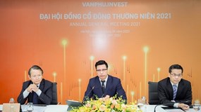 ĐHĐCĐ Văn Phú – Invest: Kế hoạch doanh thu năm nay tăng trưởng 43%