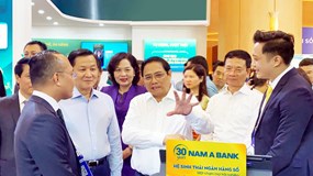 Chuyển đổi số ngành ngân hàng: Nam A Bank 'trình làng' nhiều công nghệ ưu việt