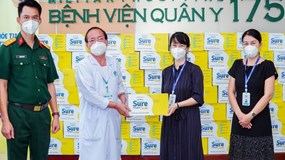 Vinamilk Sure Prevent Gold tri ân các chiến sĩ áo trắng- “vùng xanh hy vọng” của người dân Việt Nam