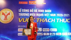 Techcombank được vinh danh 'Top 10 thương hiệu mạnh nhất Việt Nam'