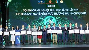 Vinamilk 6 lần liên tiếp được vinh danh trong Top 10 doanh nghiệp phát triển bền vững nhất Việt Nam 2021