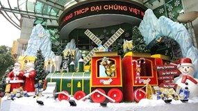 Đón Giáng sinh và năm mới trên “chuyến tàu trở lại tuổi thơ”