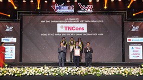 TNCons Vietnam được vinh danh trong top 500 doanh nghiệp tư nhân lớn nhất Việt Nam