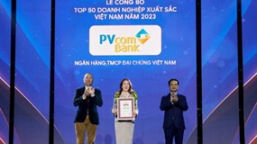 PVcomBank là một trong 50 doanh nghiệp xuất sắc nhất Việt Nam theo đánh giá của Vietnam Report