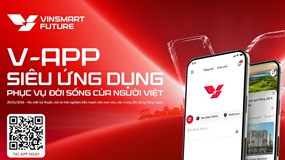 VinSmart Future ra mắt kỹ thuật phiên bản trải nghiệm sớm siêu ứng dụng “một chạm” V-App