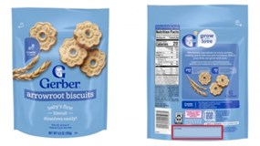 Nestlé thu hồi khẩn cấp bánh ăn dặm Gerber Arrowroot do nguy cơ lẫn dị vật