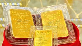 Giá vàng SJC giảm 50.000 đồng/lượng