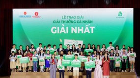Cuộc thi 'Gửi tương lai Xanh 2050' mùa đầu tiên tìm ra các chủ nhân giải thưởng