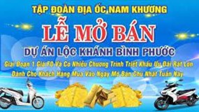 Đã xử phạt Tập đoàn địa ốc Nam Khương bán dự án ma Lộc Khánh Bình Phước