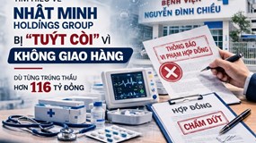 Vi phạm hợp đồng, Thiết bị y tế Nhật Minh Holdings Group bị nêu tên lên hệ thống quốc gia