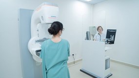 Mục sở thị bộ đôi “cặp mắt vàng” trong tầm soát ung thư vú tại Bệnh viện Vinmec Ocean Park 2