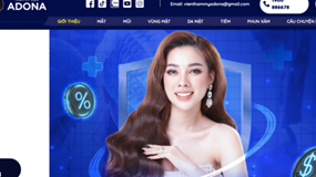 Xử phạt Thẩm mỹ viện Adona, đình chỉ hoạt động 2 cơ sở chăm sóc da của bà Phạm Thị Vui