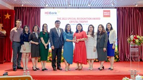 HDBank tiếp tục nhận giải thưởng chất lượng thanh toán quốc tế xuất sắc