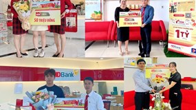  HDBank trao 10 sổ tiết kiệm tận tay khách hàng trúng thưởng “Tết đến xuân sang lộc ngập tràn”