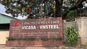 Thép Vicasa sẽ dừng hoạt động sản xuất hết năm nay