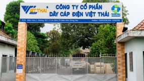 Dây cáp điện Việt Thái: Nợ vay tăng nhanh, dòng tiền kinh doanh âm