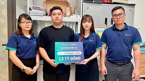 1,3 tỷ đồng được OPES chi trả cho chủ doanh nghiệp tại Hải Phòng sau biến cố mùng 1 Tết