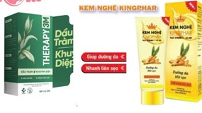 Thu hồi toàn quốc dầu tràm THERAPY 3M, kem nghệ Kingphar sai công thức và kém chất lượng