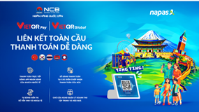 NCB tiên phong cung cấp giải pháp thanh toán qua mã QR dành cho khách từ Hàn Quốc, Trung Quốc, Thái Lan, Lào, Campuchia