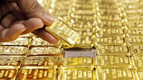 Giá vàng đồng loạt giảm mạnh sau phiên lập đỉnh
