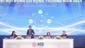 ĐHĐCĐ MBBank “nóng” chuyện nợ xấu, trái phiếu và cho vay bất động sản