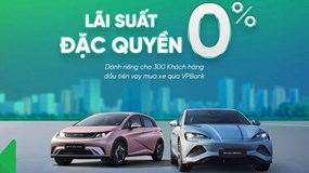 Cơ hội vàng rinh BYD chỉ với lãi suất 0%