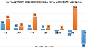 Hoạt động kinh doanh ngoại hối tại ngân hàng: VIB lỗ nặng, lãi giảm một nửa